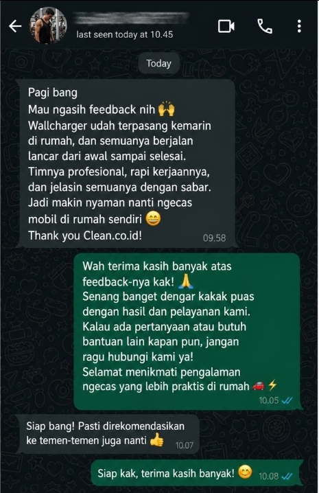 Foto pelanggan Ibu Ratna, penghuni apartemen di Jakarta Selatan